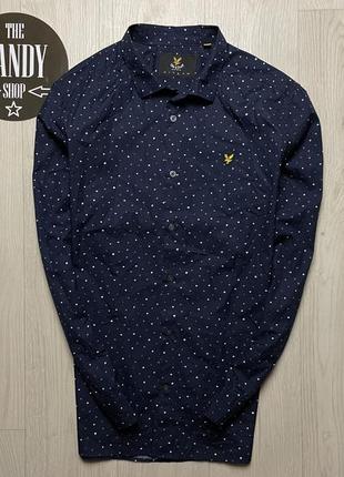 Чоловыча стильна сорочка lyle scott, розмір m-l