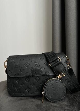 Жіноча сумка преміум якості у брендовому стилі з гаманцем6 фото