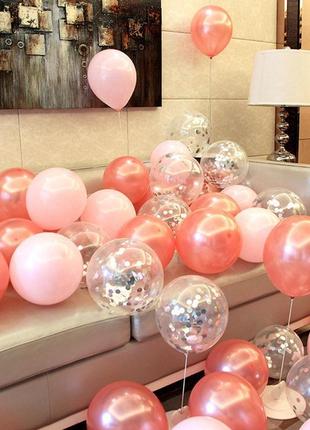 Шарики, набор шаров, шаров с конфети и аксессуаров к празднику дня рождения, 67...