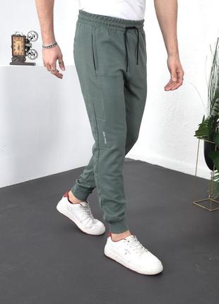 Спортивные штаны ing drop мужские s-xxl арт.1257, xl, 50, зеленый1 фото