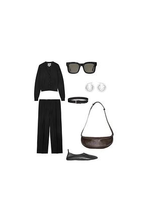 Кожаная сумка/бананка cos 💝