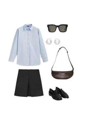 Кожаная сумка/бананка cos 💝