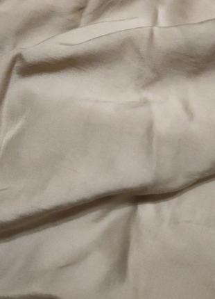 Рубашка укороченая оверсайз прямая своободный крой бежевая милитари классика сафари сорочка коротка6 фото