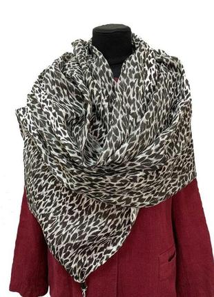 Шарф сафари льняной, галерея льна