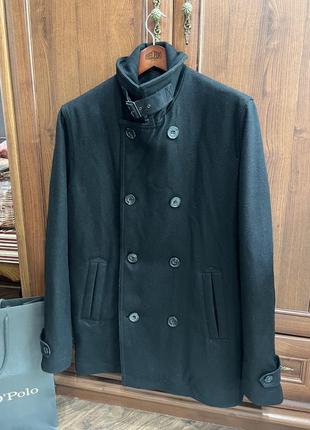 Крутое шерстяное пальто u.s.polo.assn оригинал