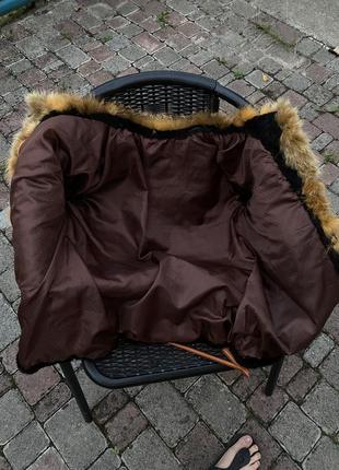 Меховая куртка из натуральной стерженьной нутрии и лисы4 фото