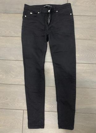 Женские черные брюки XXL / 52 stradivarius