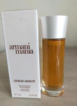 Женская парфюмированная вода armani mania