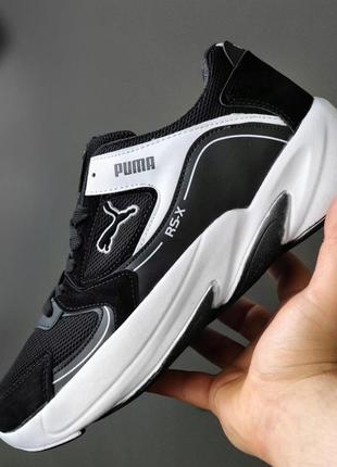 Чоловічі спортивні кросівки мужские демисезонные спортивные кроссовки puma rs-x5 фото