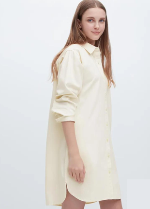 Джинсова сукня-сорочка uniqlo1 фото