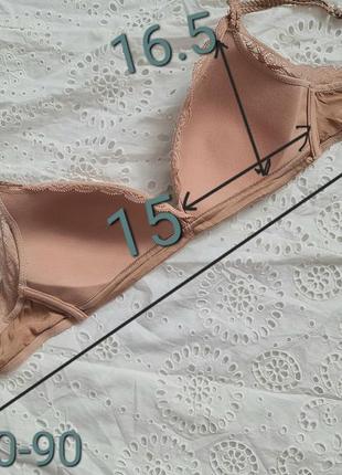 Шовковий бюстгальтер intimissimi tiziana бежевий бюстгальтер з натурального шовку бюст...