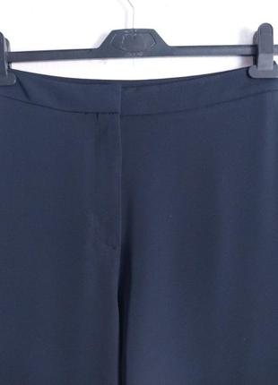 Жіночі нові штани h&m uk12 46р. m, сині, поліестер6 фото