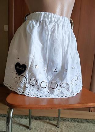 Спідниця біла