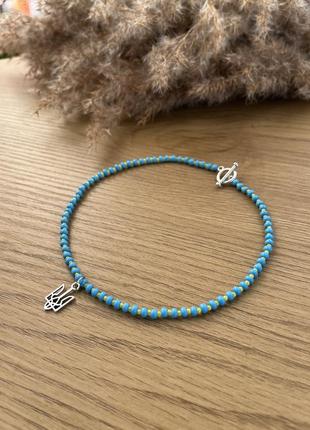 Чокер «ukraine» handmade2 фото