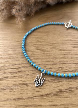 Чокер «ukraine» handmade3 фото