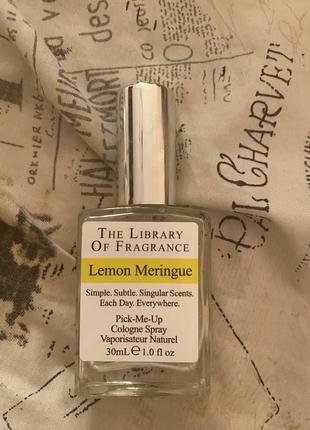 Demeter the library of fragrance lemon meringue духи
