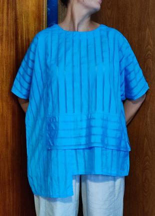 Сорочка оверсайз блузка блуза вільна крій бохо6 фото