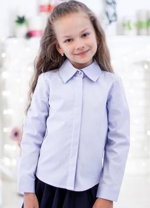 Школьная блузка свит блуз мод. 2001 голубая р.134 (1014202683)