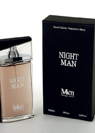 Туалетна вода night man giorgio monti
