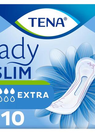 Tena lady slim extra прокладки урологічні 10 шт (7322541451404)