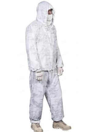 Камуфляжный костюм мультикам снег (куртка, брюки)2 фото