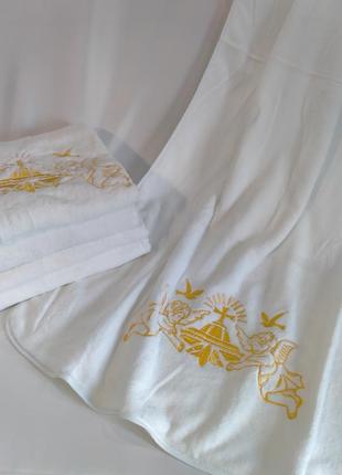 Крыжма с вышивкой, полотенце для крещения (арт.5559)