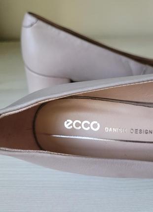 Туфлі шкіряні оригінал ecco shape squared 35 290503 рр.365 фото