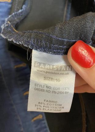 Модный джинсовый сарафан платье без рукавов на пуговицах тянется2 фото