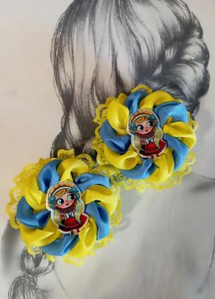 Патриотические бантики "Украиночка"