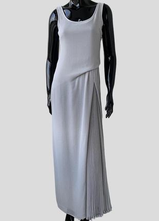Длинное платье emporio armani италия с драпировкой2 фото