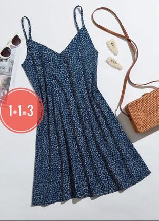 Платье в цветочек shein