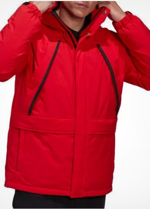 Чоловіча пухова куртка adidas з капюшоном terrex mountain down3 фото