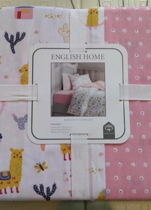 Детское постельное белье english home