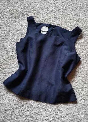 Laura ashley шовковий топ лляний топ шовкова блуза жилетка