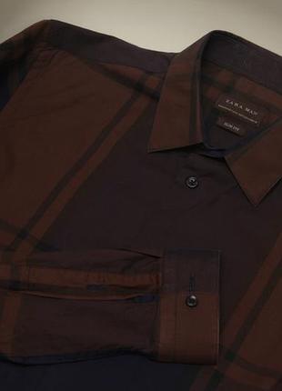 Zara man рр s сорочка з бавовни англійська карта