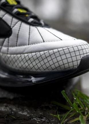 Nike air max 720 thermo white grey yellow, кросівки чоловічі найк аір макс 720,термо кросівки, чоловічі кросівки найк аір макс 720 зимні5 фото