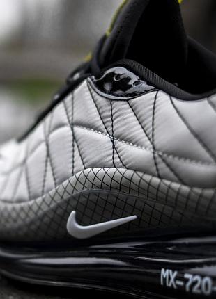Nike air max 720 thermo white grey yellow, кросівки чоловічі найк аір макс 720,термо кросівки, чоловічі кросівки найк аір макс 720 зимні7 фото