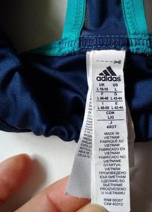 80в-с/85а-в adidas оригинал! спортивный топ бра с чашками для тренировок на с-д9 фото