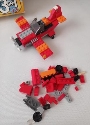 Конструктор lego creator червоний вертоліт (31003)5 фото