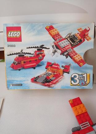 Конструктор lego creator червоний вертоліт (31003)6 фото