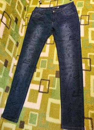 Крутые джинсы, мягкие, стрейч miss cherry2 фото