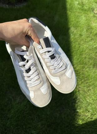 Кроссовки кожаные massimo dutti 37 р