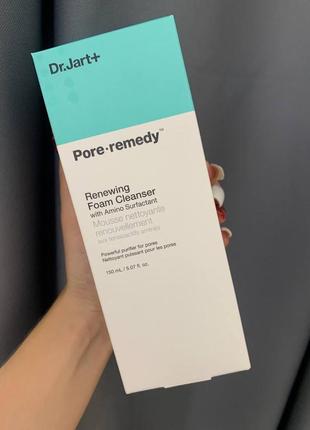 Пенка для умывания с аминокислотами dr. jart+ pore-remedy renewing foam cleanser 150 мл