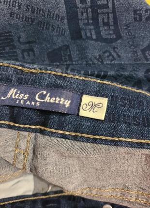 Крутые джинсы, мягкие, стрейч miss cherry9 фото