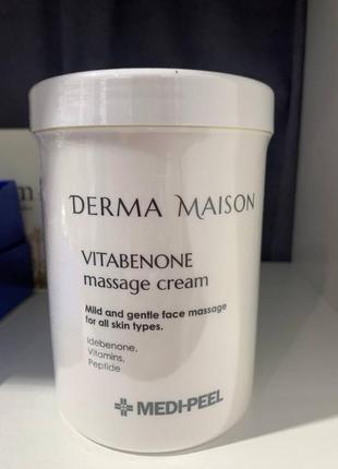 Крем для масажу medi-peel derma maison vitabenone massage cream 1000 мл