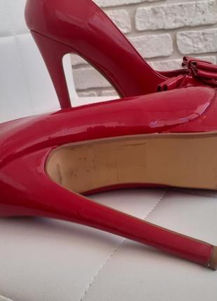 Червоні лакові туфлі t.taccardi5 фото