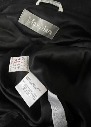 Вінтаж,вовна100%,чорне пальто,люкс бренд,max mara2 фото