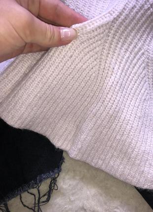 Ted baker шерстяной свитер кофта баска рюша оборка волан шерсть6 фото