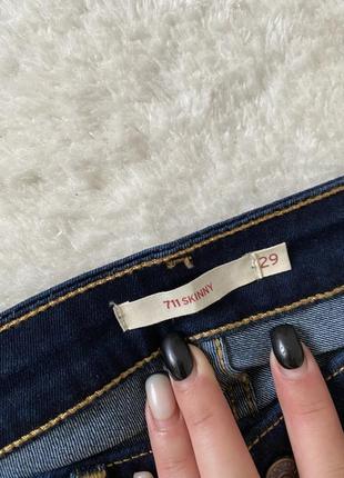 Джинси скіні levi's 711 bayan jeans skınny — lone wolf9 фото