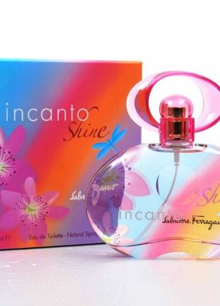 Оригинальный salvatore ferragamo incanto shine 100 ml ( сальватор феррагамо инканто шайн ) туалетная вода1 фото